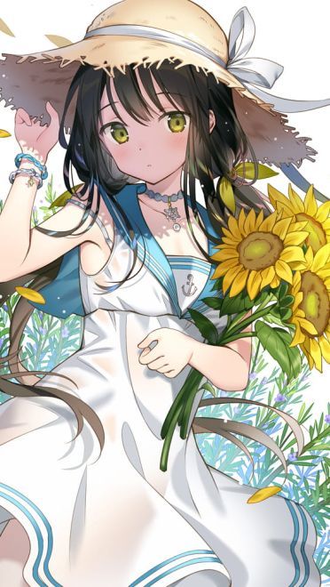 帽子与连衣裙 二次元萌图(1)