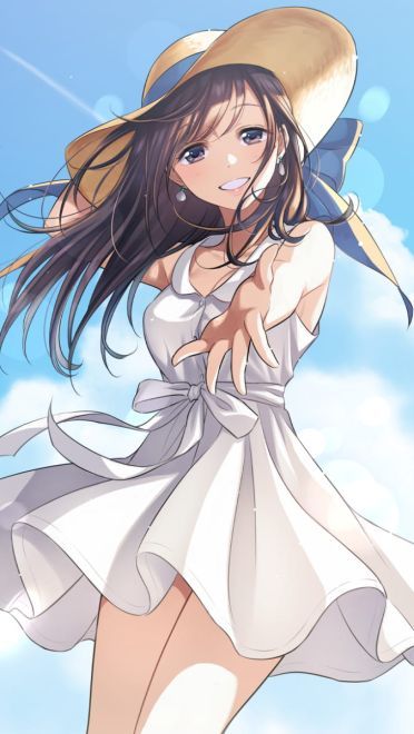帽子与连衣裙 二次元萌图(1)