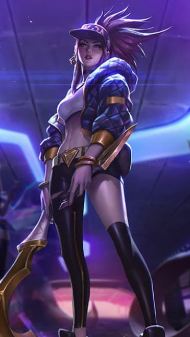 英雄联盟LOL离群之刺/暗影之拳阿卡丽全皮肤高清无水印原画下载(1)