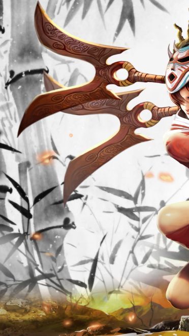 英雄联盟LOL离群之刺/暗影之拳阿卡丽全皮肤高清无水印原画下载(1)