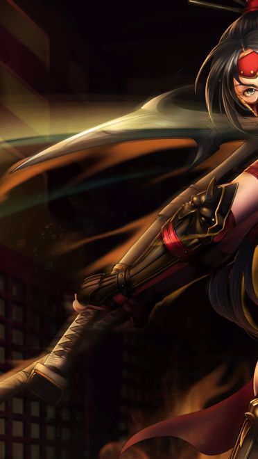 英雄联盟LOL离群之刺/暗影之拳阿卡丽全皮肤高清无水印原画下载(1)