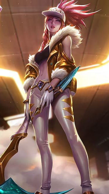 英雄联盟LOL离群之刺阿卡丽K/DA皮肤4K分辨率电脑壁纸(1)