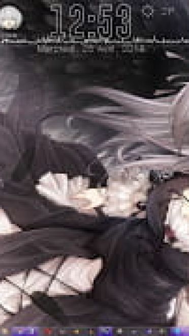 Windows萌化电脑主题  蔷薇少女 水银灯