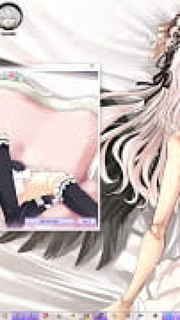 Windows萌化电脑主题  蔷薇少女 水银灯