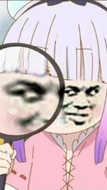 放大镜拿来 沙雕表情包