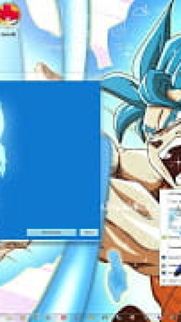 windows7电脑萌化主题 七龙珠 孙悟空