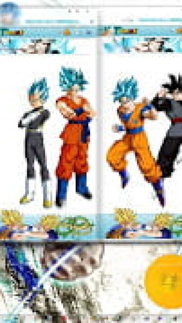 windows7电脑萌化主题 七龙珠 孙悟空