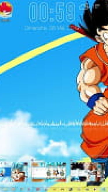 windows7电脑萌化主题 七龙珠 孙悟空