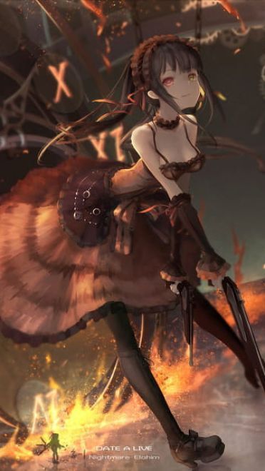 约会大作战 时崎狂三 二次元萌图(1)