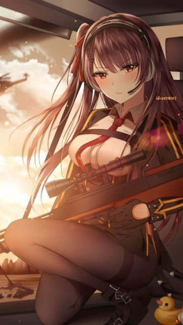 来自白学的傲娇 少女前线 WA2000 二次元本子福利图(1)