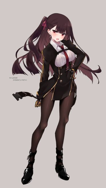 来自白学的傲娇 少女前线 WA2000 二次元本子福利图(1)