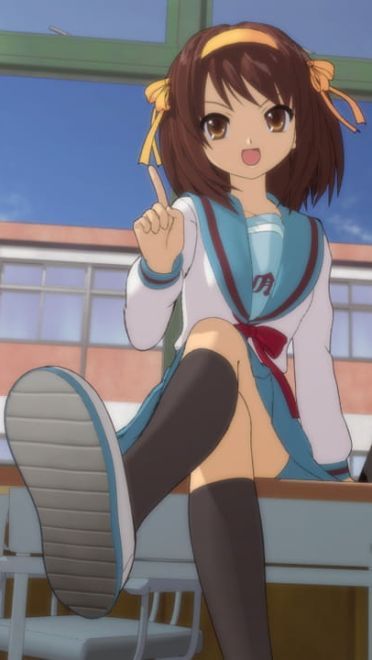 我对普通人没有兴趣 凉宫春日的忧郁 二次元萌图(1)