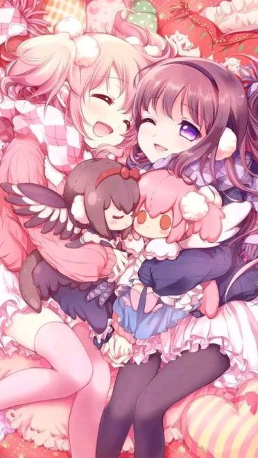 可爱少女风壁纸