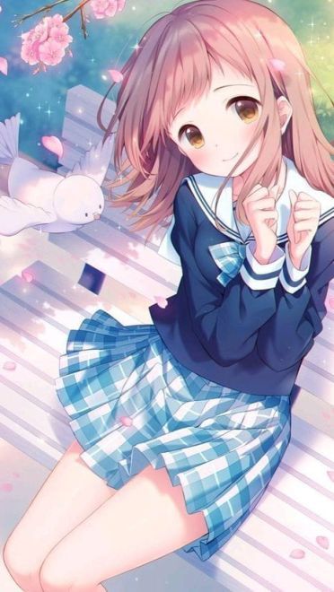 可爱少女风壁纸