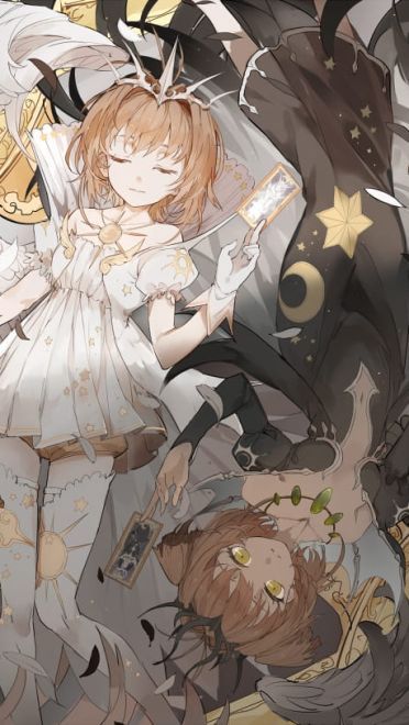 魔卡少女樱（又名百变小樱魔术卡）木之本樱 二次元萌图(1)