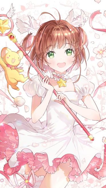 魔卡少女樱（又名百变小樱魔术卡）木之本樱 二次元萌图(1)