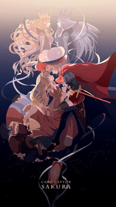 魔卡少女樱（又名百变小樱魔术卡）木之本樱 二次元萌图(1)