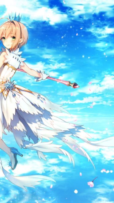 魔卡少女樱（又名百变小樱魔术卡）木之本樱 二次元萌图(1)