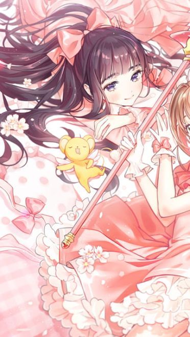 魔卡少女樱（又名百变小樱魔术卡）木之本樱 二次元萌图(1)