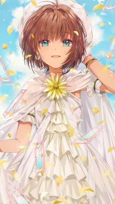 魔卡少女樱（又名百变小樱魔术卡）木之本樱 二次元萌图(1)