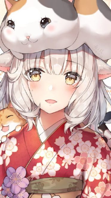 动漫美女可爱壁纸