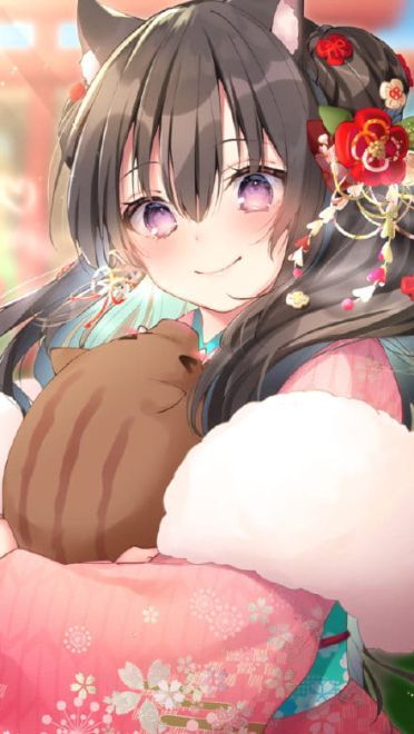 动漫美女可爱壁纸