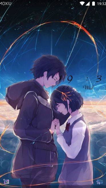 不想让你手机拥有爱情吗？你的名字手机主题