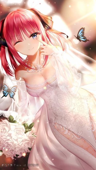 五等分的新娘 中野二乃 萌图壁纸下载(1)