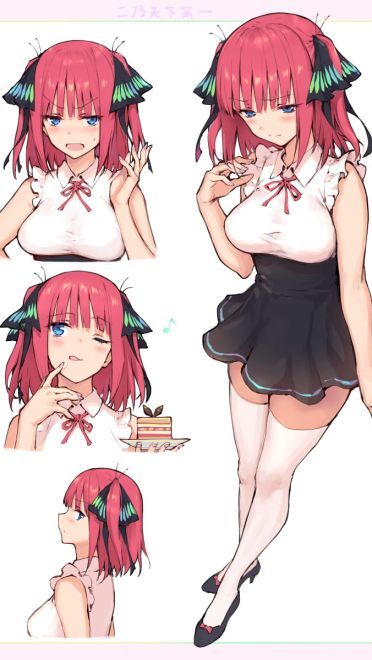 五等分的新娘 中野二乃 萌图壁纸下载(1)