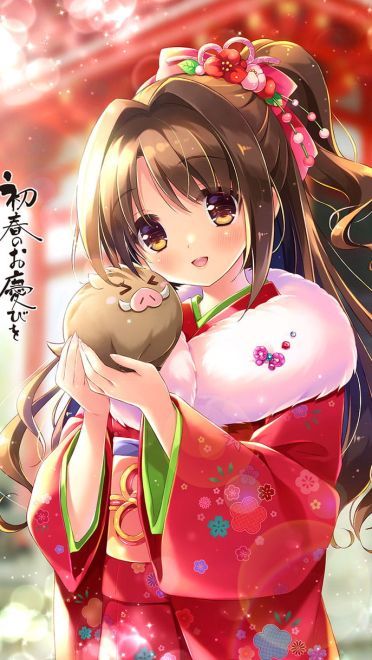 p站每日本子图推荐第20190206期新年图(1)