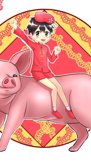 p站每日本子图推荐第20190206期新年图(1)