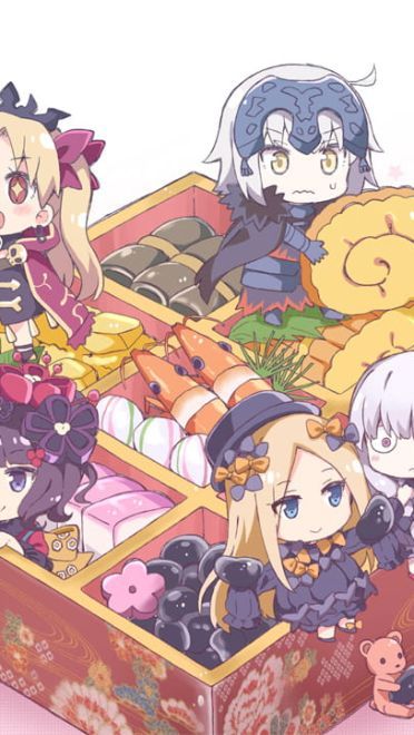 今天你沉船了吗 FGO葛饰北斋二次元萌图(1)