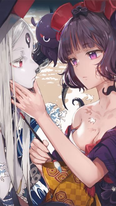 今天你沉船了吗 FGO葛饰北斋二次元萌图(1)