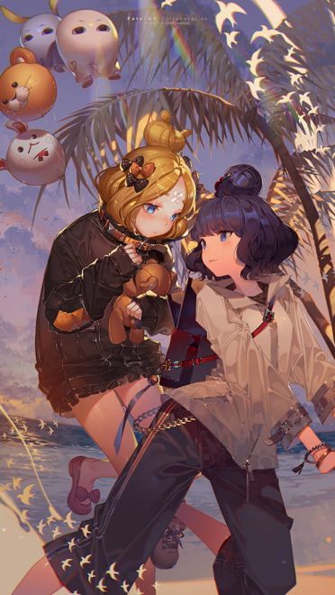 今天你沉船了吗 FGO葛饰北斋二次元萌图(1)