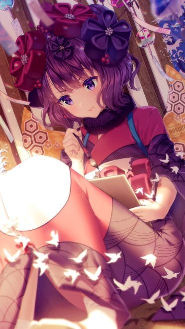 今天你沉船了吗 FGO葛饰北斋二次元萌图(1)