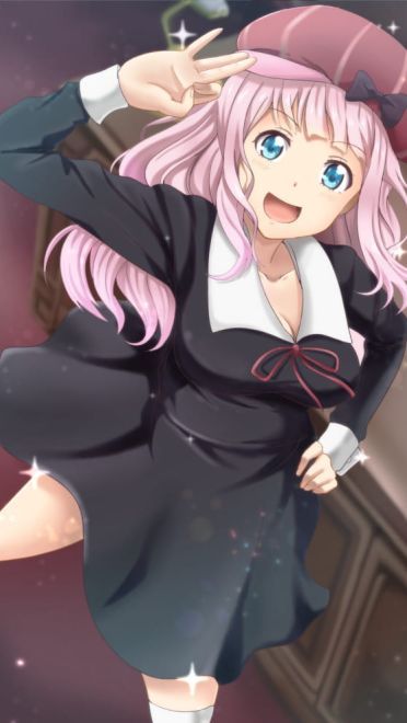 辉夜大小柤想让我告白 藤原千花书记 二次元萌图(1)