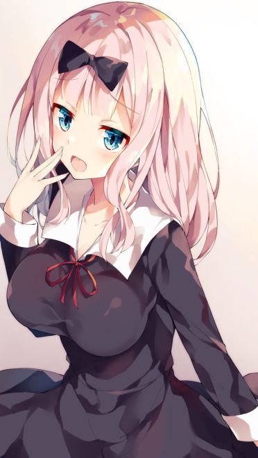 辉夜大小柤想让我告白 藤原千花书记 二次元萌图(1)