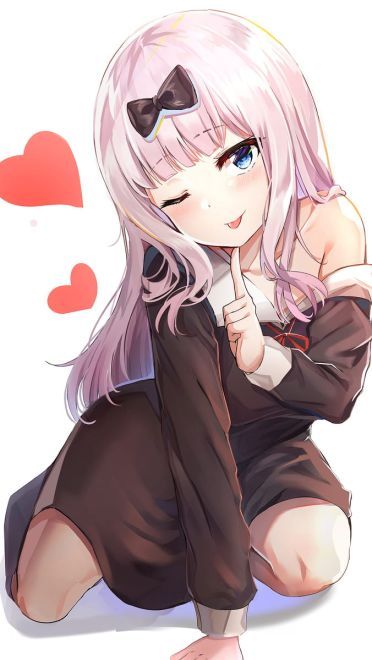 辉夜大小柤想让我告白 藤原千花书记 二次元萌图(1)