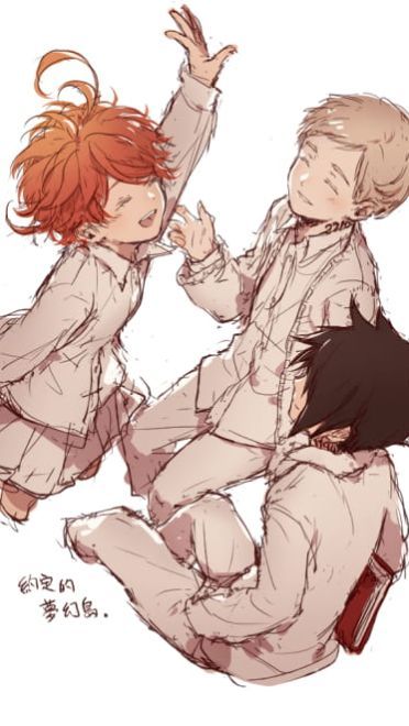 《约定的梦幻岛》漫图合集(1)