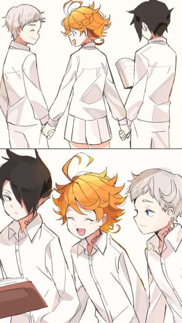 《约定的梦幻岛》漫图合集(1)