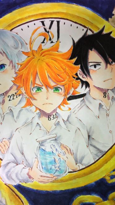 《约定的梦幻岛》漫图合集(1)