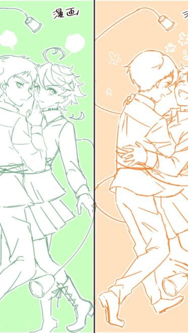 《约定的梦幻岛》漫图合集(1)