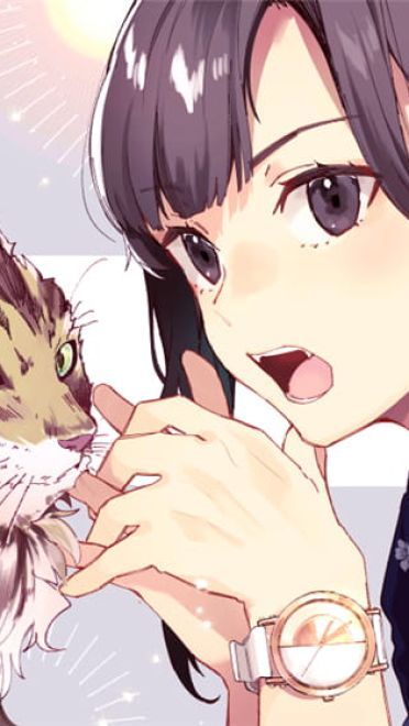 少女与猫福利本子图--每日P站动漫壁纸美图推荐0305期(1)