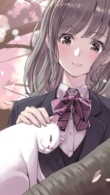 少女与猫福利本子图--每日P站动漫壁纸美图推荐0305期(1)