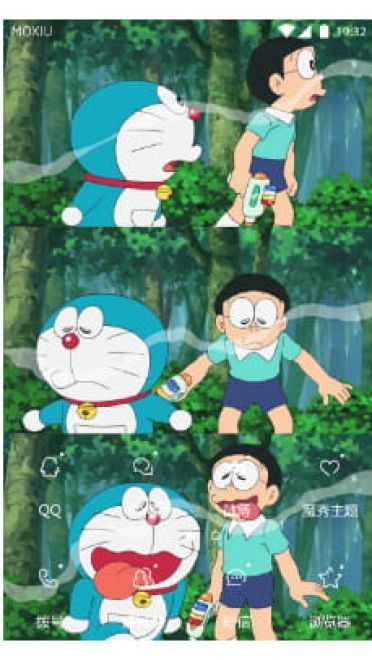 哆啦A梦 手机主题