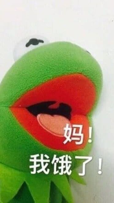 科密特青蛙绿色植树节斗图表情包