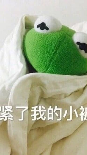 科密特青蛙绿色植树节斗图表情包