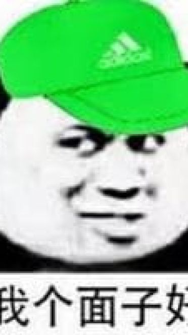 蘑菇头熊猫头植树节绿帽表情斗图推荐