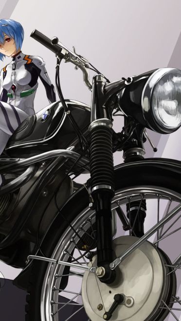 每日K站壁纸推荐——机车少女调试版(1)