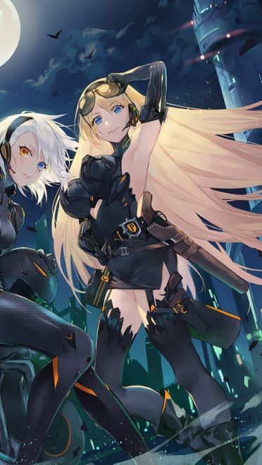 每日K站壁纸推荐——机车少女调试版(1)